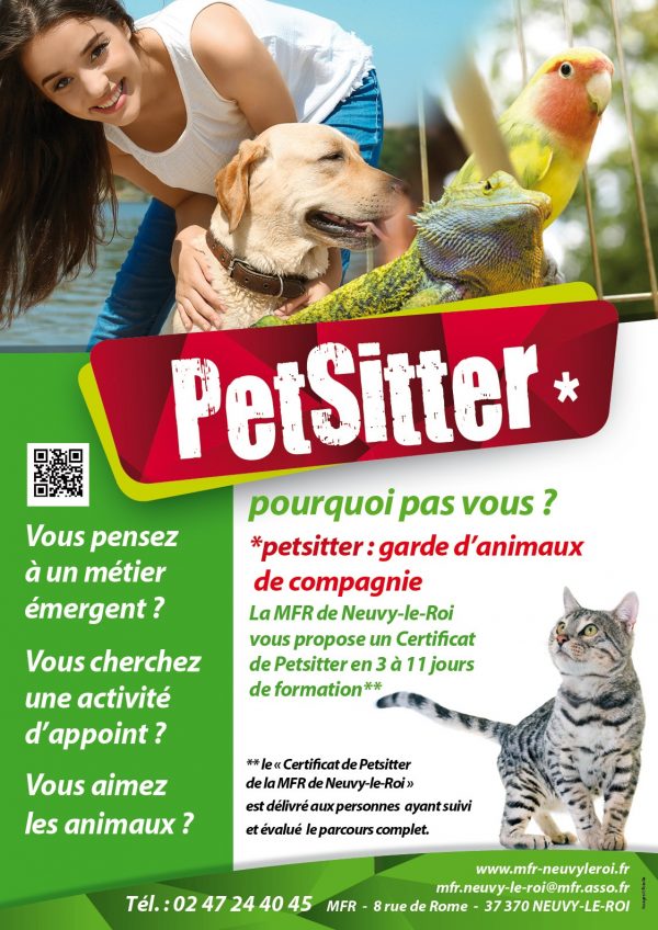 Le Pet Sitter fait sa rentrée à la MFR Maison Familiale Rurale de
